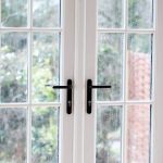 French door with astragal bars