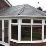 Tiled roof uPVC victorian conservatory
