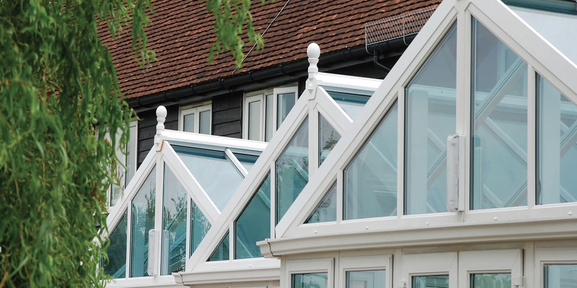 uPVC gable conservatory roof